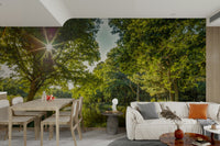 The lighting is bright and highlights the textures.

