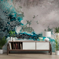 A classic abstract design wallpaper for walls.