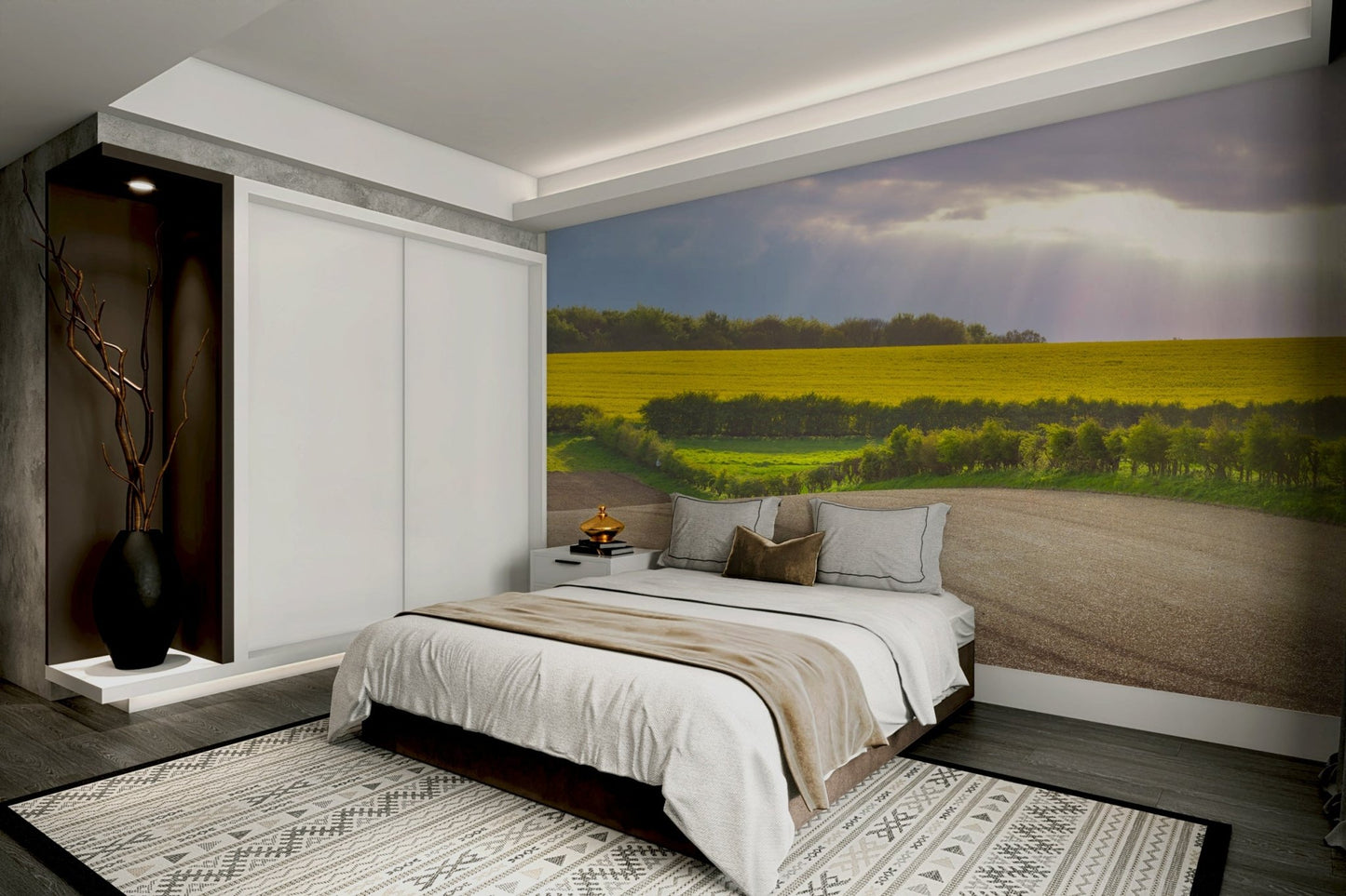 The design has a beautiful, natural aesthetic.

