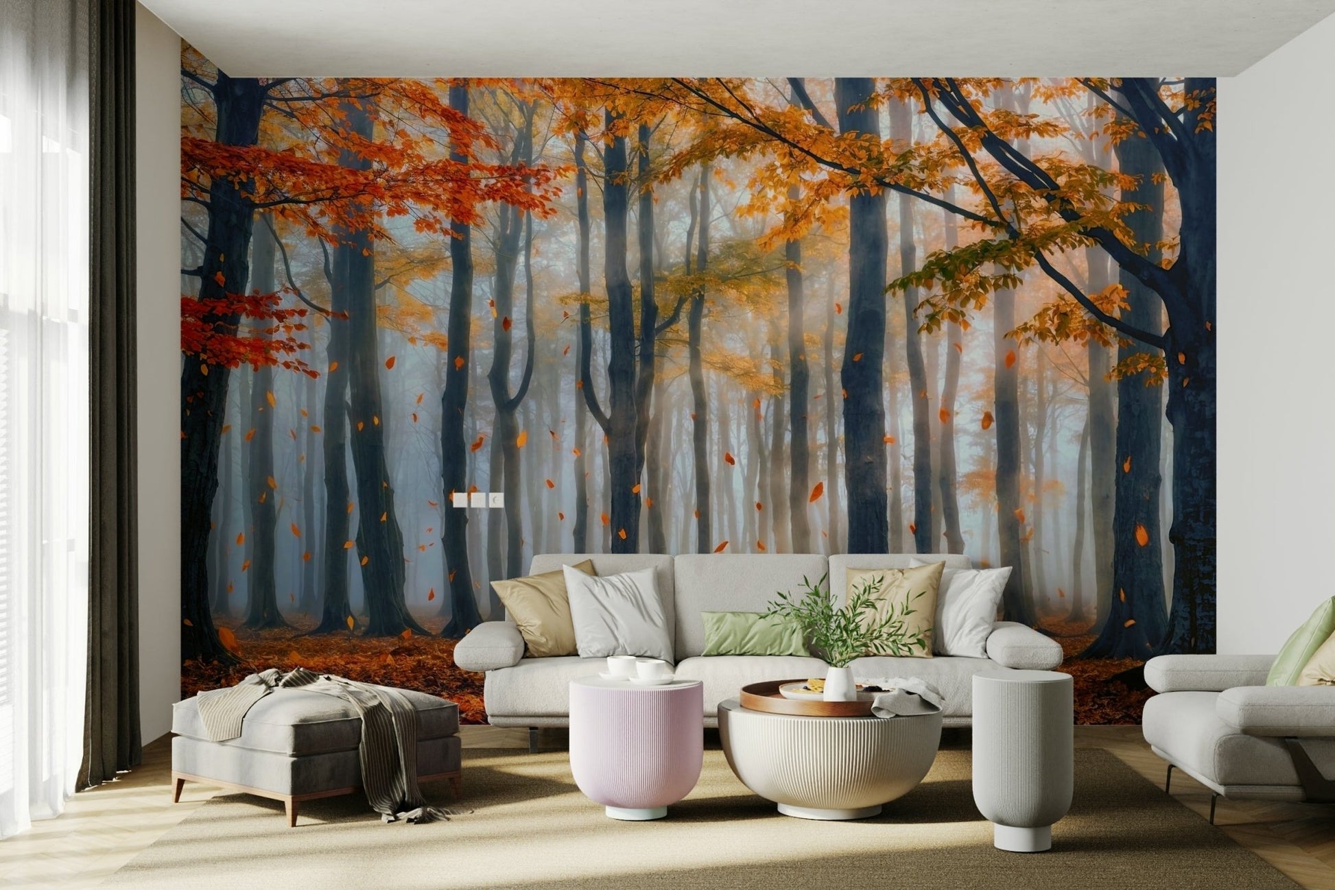 A path is visible along the side of the water.

