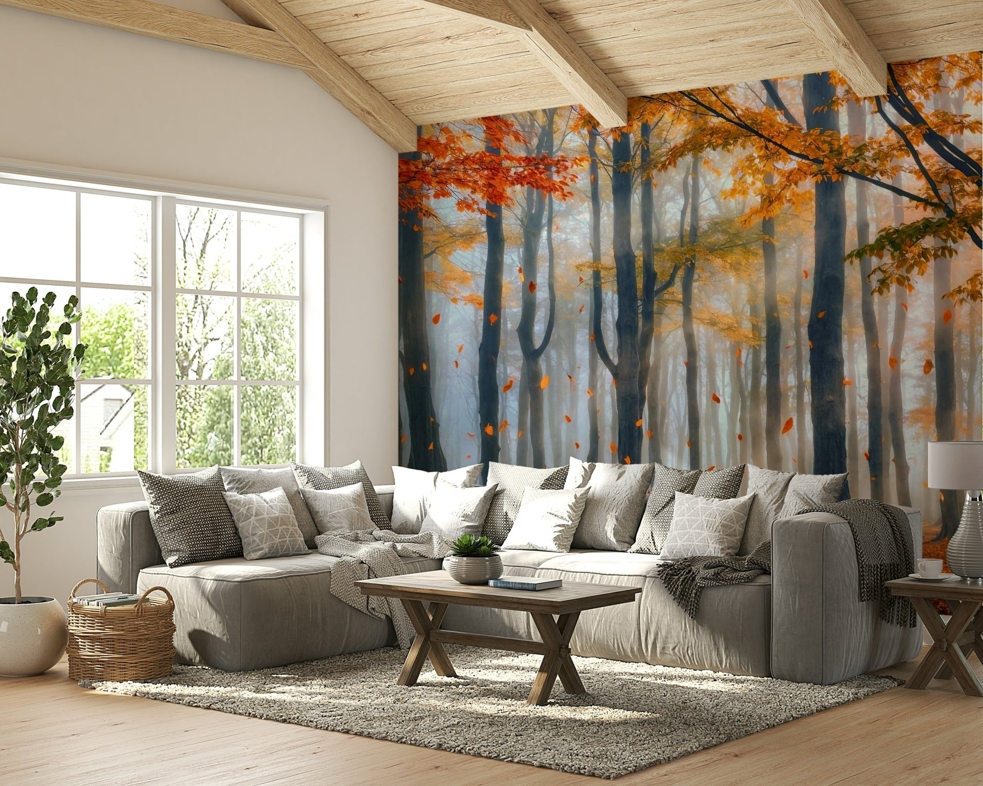 The design feels graceful and peaceful.

