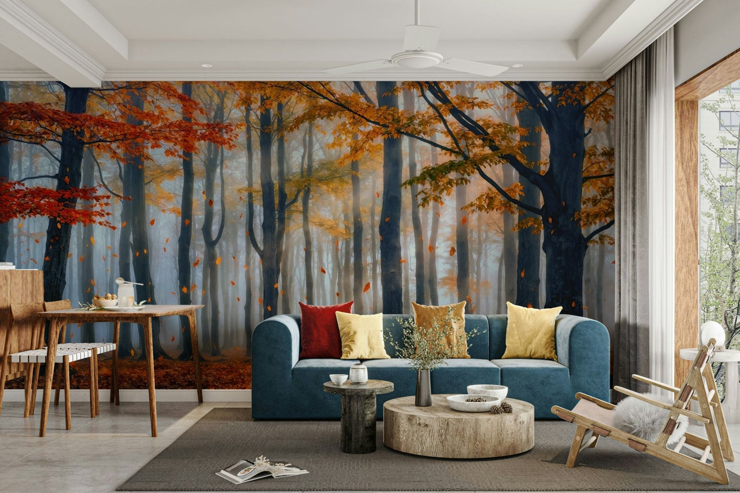 The image feels peaceful and restful.

