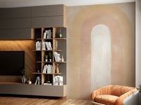 Warm glow arch pattern wallpaper GD267

