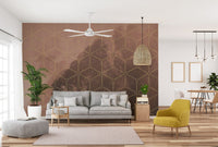 Luxurious Gold and Green Nature Wall Art C481
