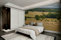 The image captures the subtle movement of nature.

