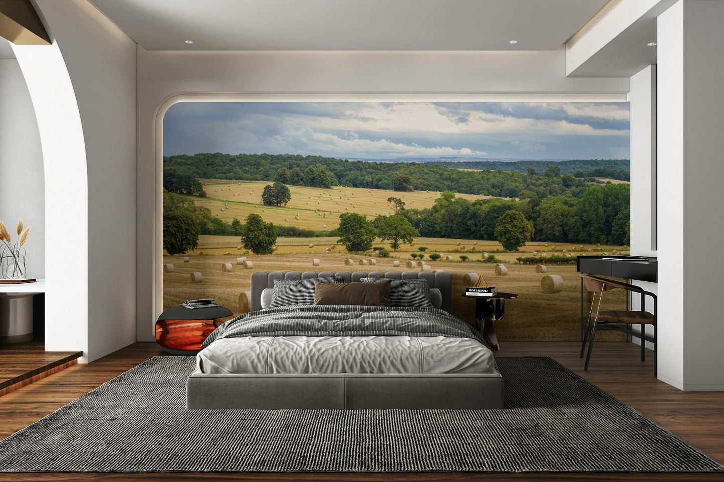 The feeling is one of quiet, natural beauty.

