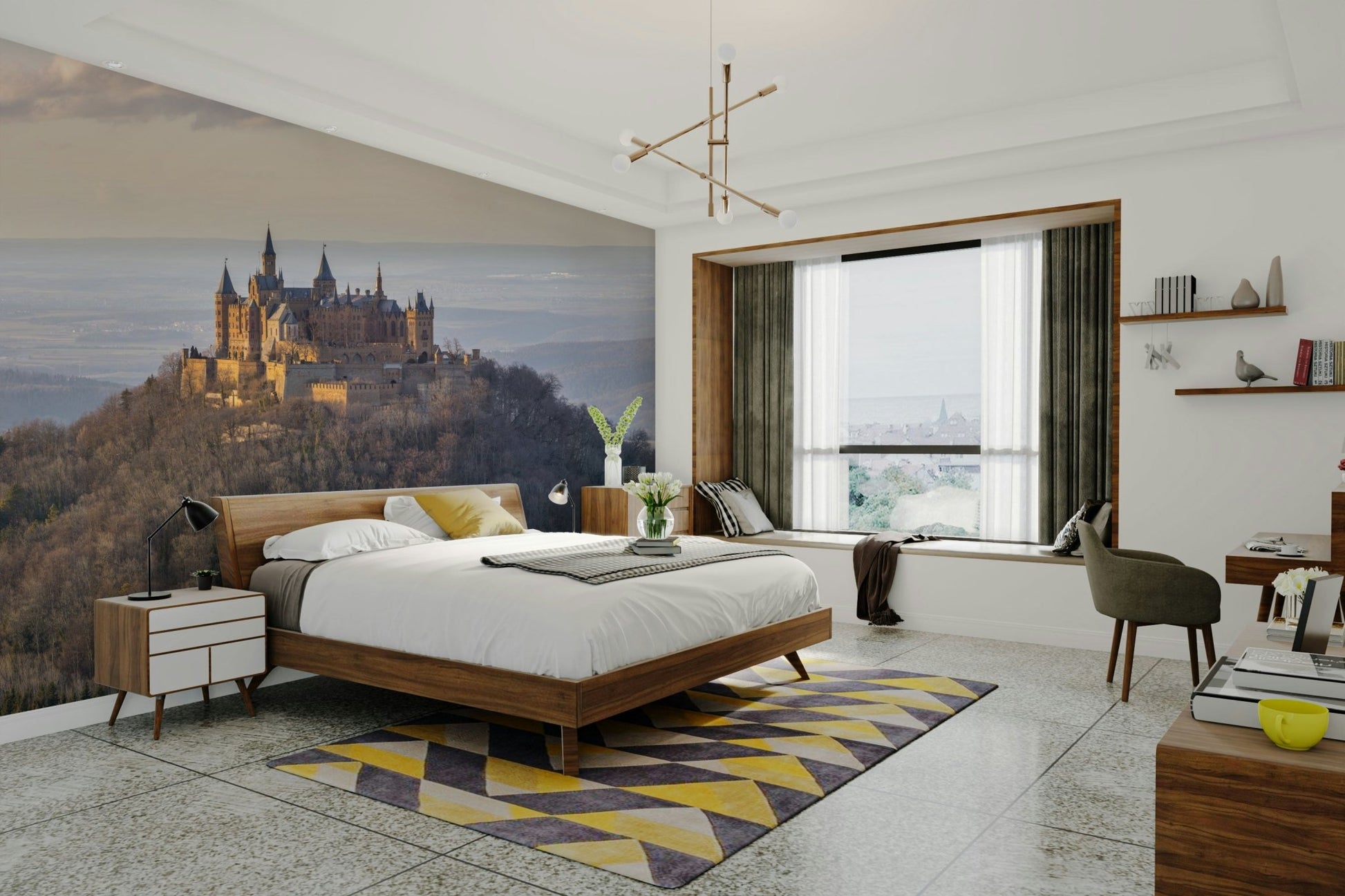 The design has a beautiful, classic aesthetic.

