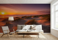 Golden Hour Dunes Wall Mural