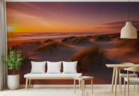 Golden Hour Dunes Wall Mural