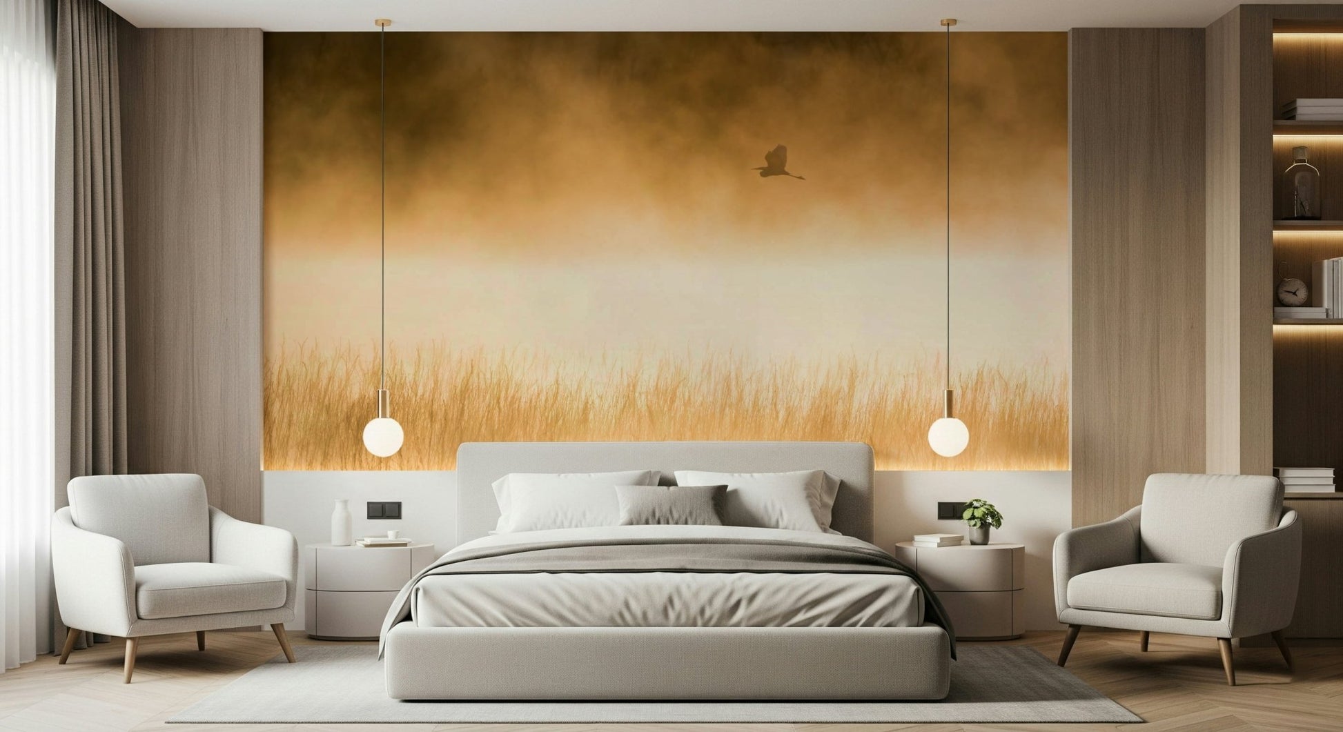 A classic abstract design wallpaper for walls.