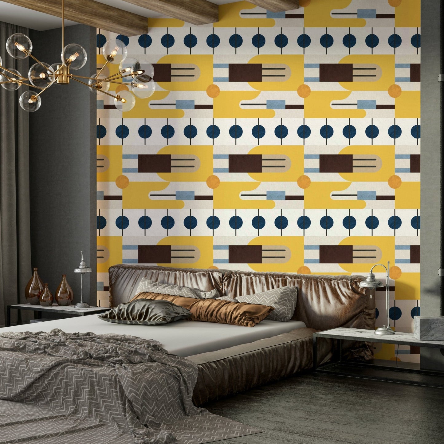 Calm evening light mural wallpaper

