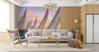 Golden Hour Regatta Wall Mural