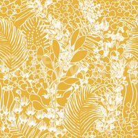 Nature themed Harmony wall mural for a boutique hotel room design., GD7849