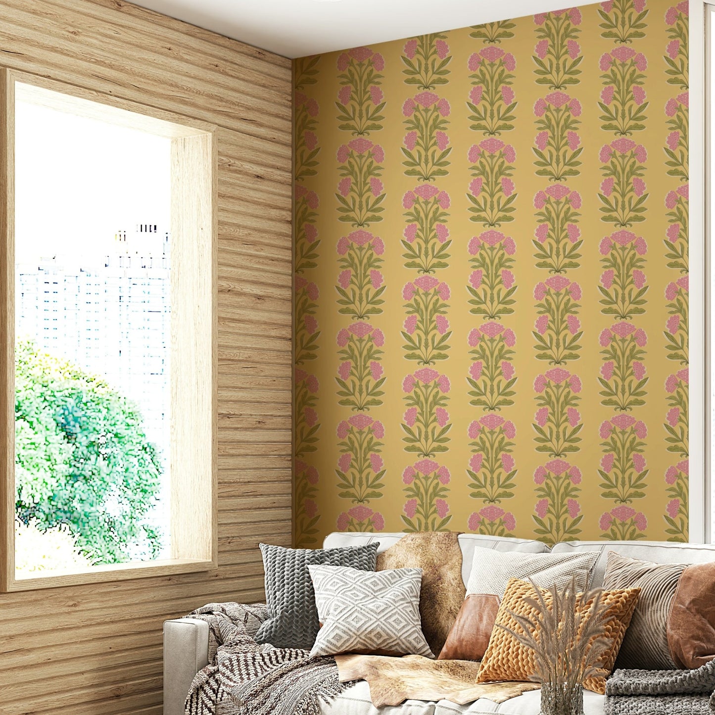 The design gives a feeling of quiet, natural beauty.

