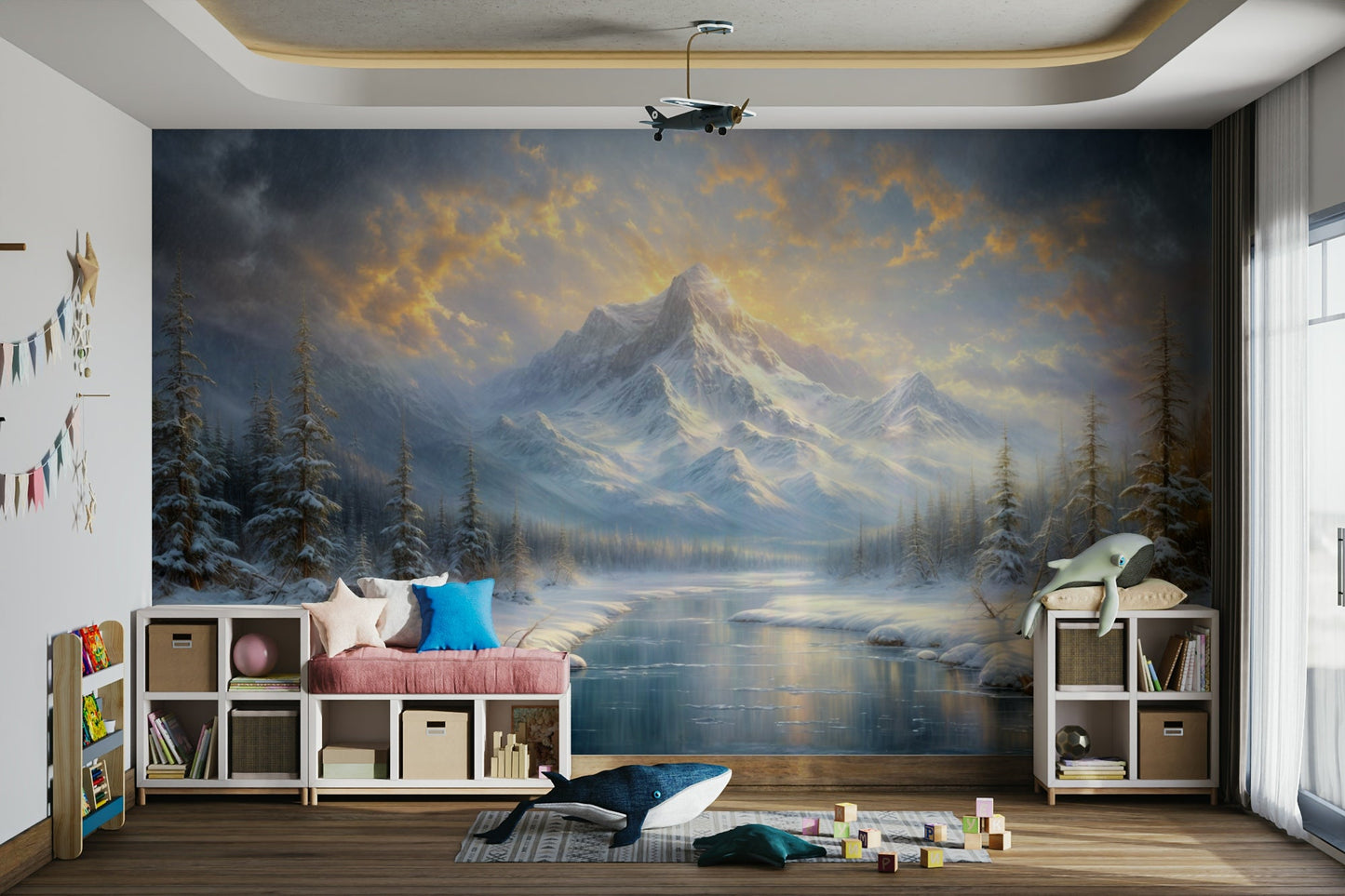 The image is suitable for a living room or a bedroom.

