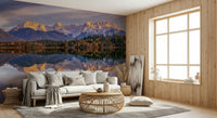 An artistic nature inspired mural for home decor., GD5791