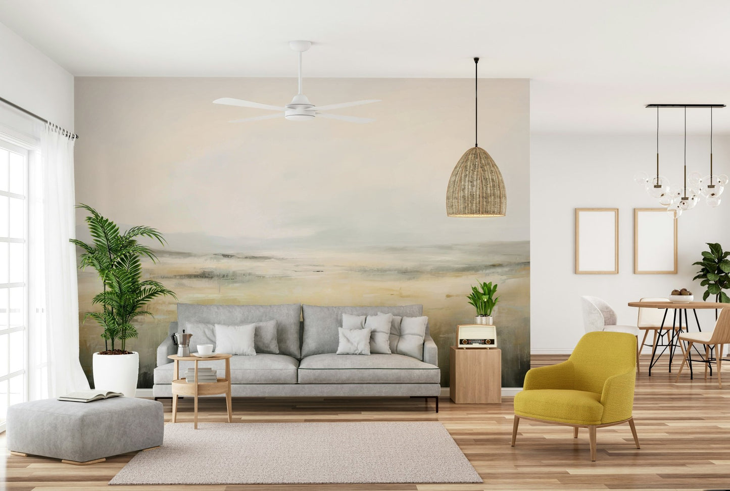 Wall decor evoking tranquility and elegance. GD2961

