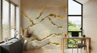 Golden Veins Ecru Sand Marble adding subtle texture to a space.