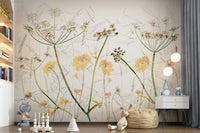 An artistic nature inspired mural for home decor., GD5259