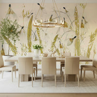 A classic abstract design wallpaper for walls.