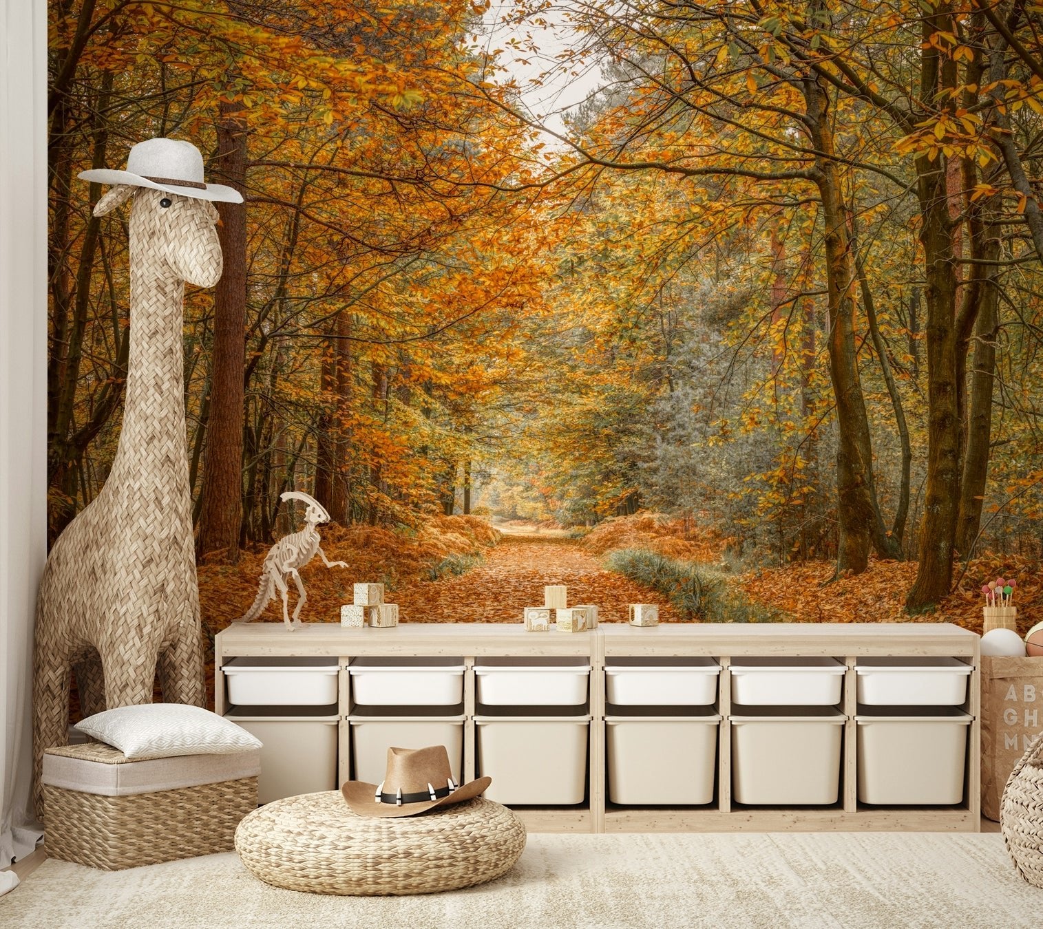 The mood is peaceful, quiet, and inviting.

