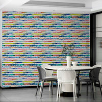 Fluid abstract stripes wallpaper

