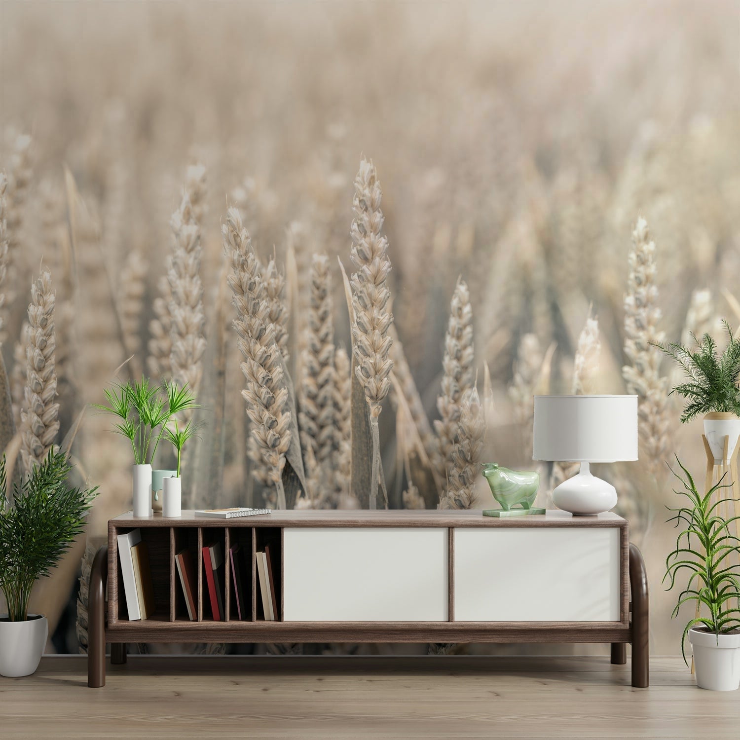 The feeling is one of quiet, natural beauty.

