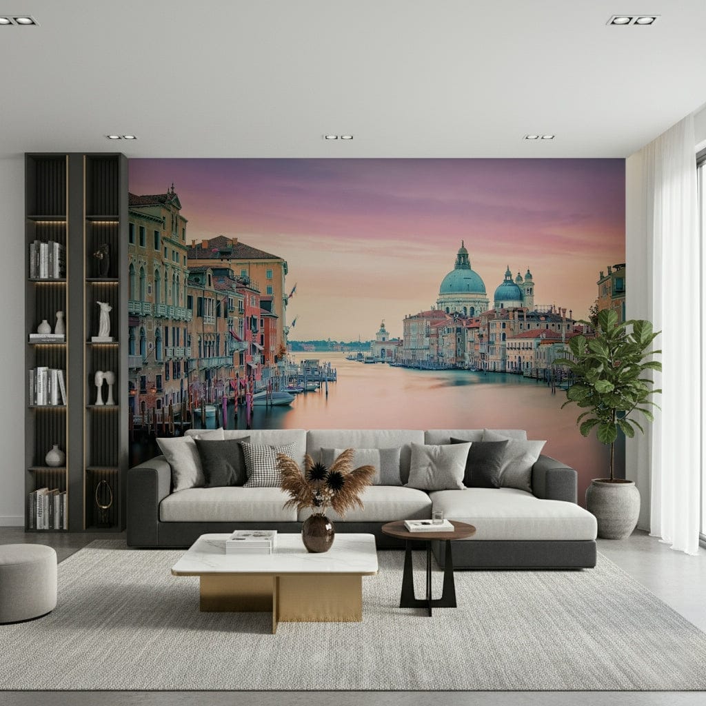 Santa Maria della Salute Grand Canal Dream Wall Mural romantic wall art., GD6724