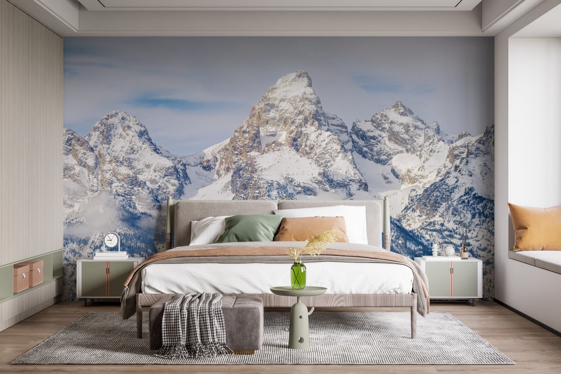 Grand Teton Wall Mural - Giffywalls
