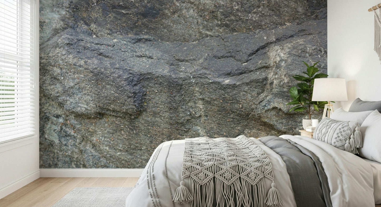 A contemplative gentle stone wallpaper mural for a feature wall., GD6041