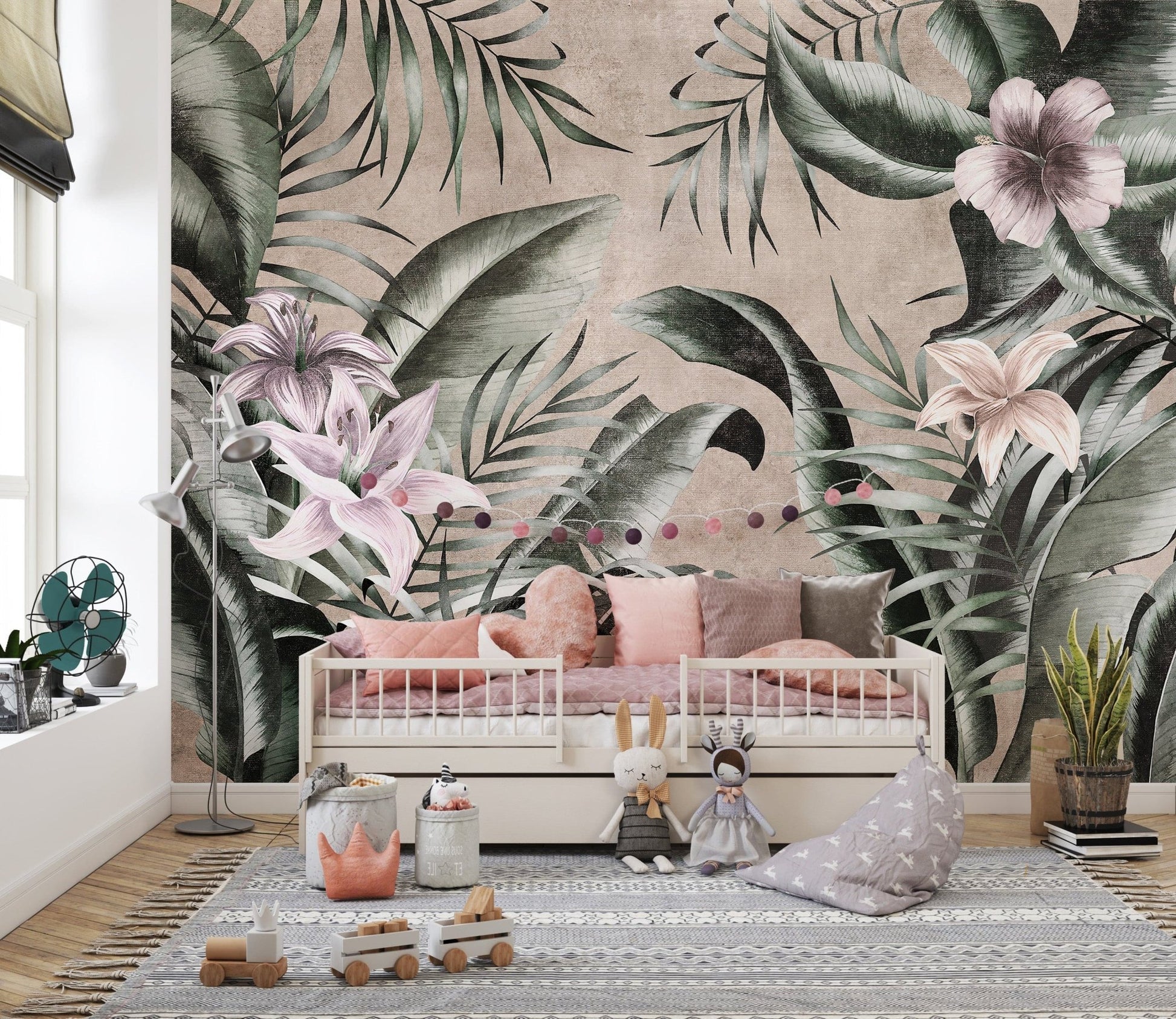 Gray background leaf wallpaper
