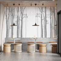 Elegant bamboo wallpaper for serene interiors A595