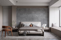 Minimalist cement tile texture wall mural, B384