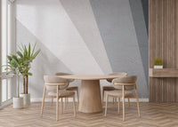 Minimalist gray concrete wallpaper mural A796
