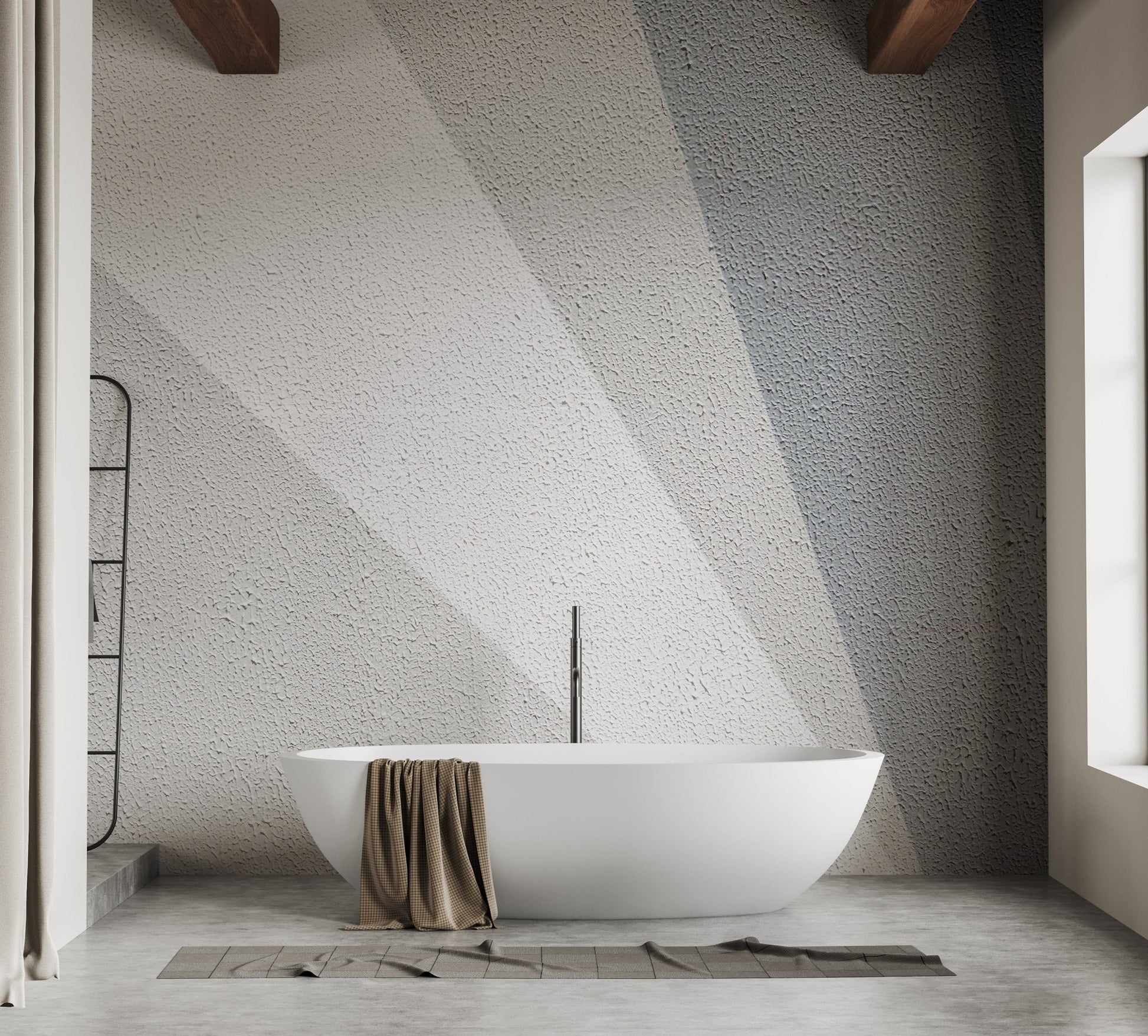 gray concrete wallpaper mural for sleek walls. A796