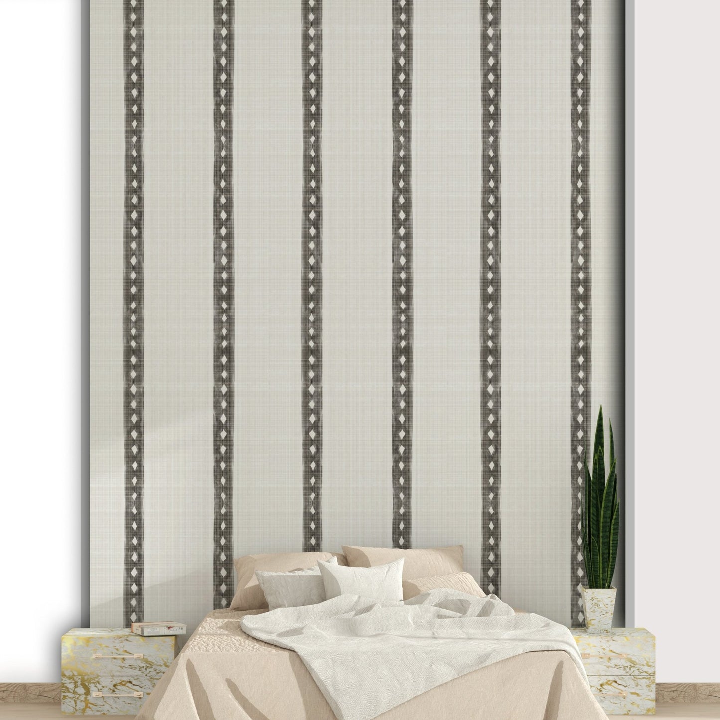 Subtle diamond pattern wallpaper for walls

