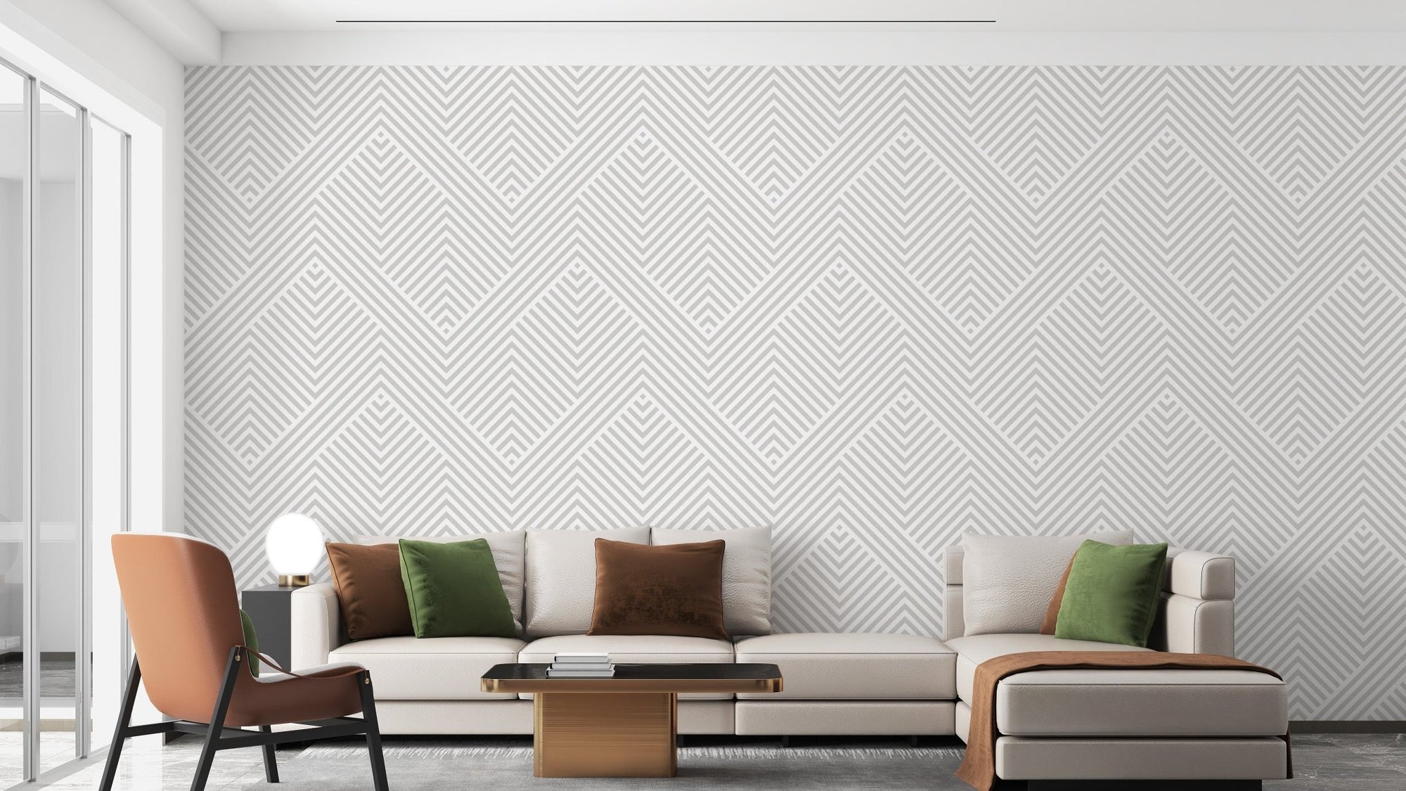 Abstract gray geometric lines wallpaper
 B083