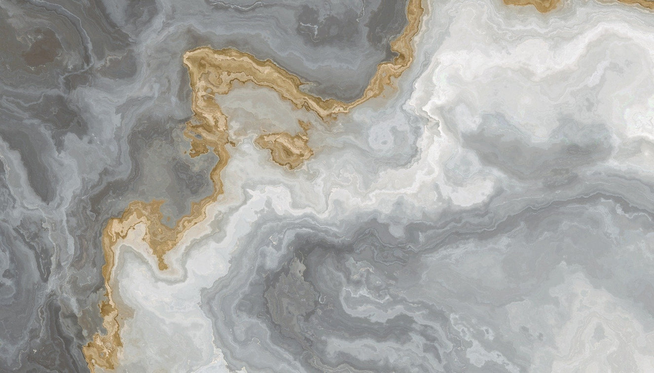 Gray Marble Wallpaper Mural