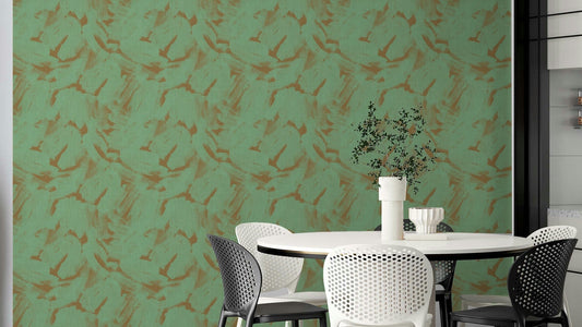 Green Abstract Brushstroke   Wallpaper⁠