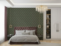Fresh green jungle wallpaper for walls
 GD489
