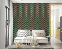 Stylish plant pattern wallpaper for walls
 GD489
