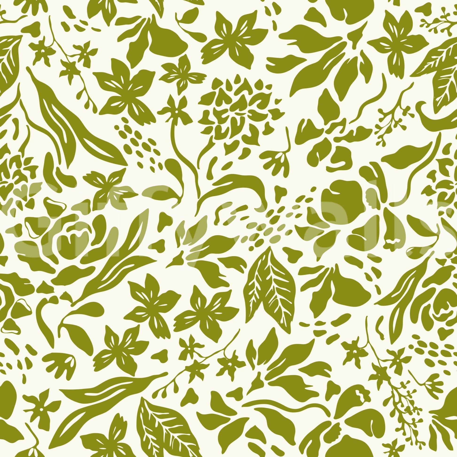 Wallpaper with a fresh and understated feel