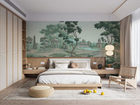 Green Garden Wall Mural - Giffywalls, C76