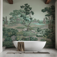 Green Garden Wall Mural - Giffywalls, C76
