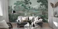 Green Garden Wall Mural - Giffywalls, C76