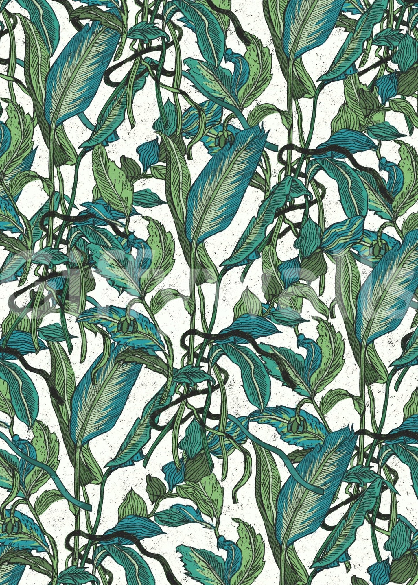 Green Gardens Wall Mural