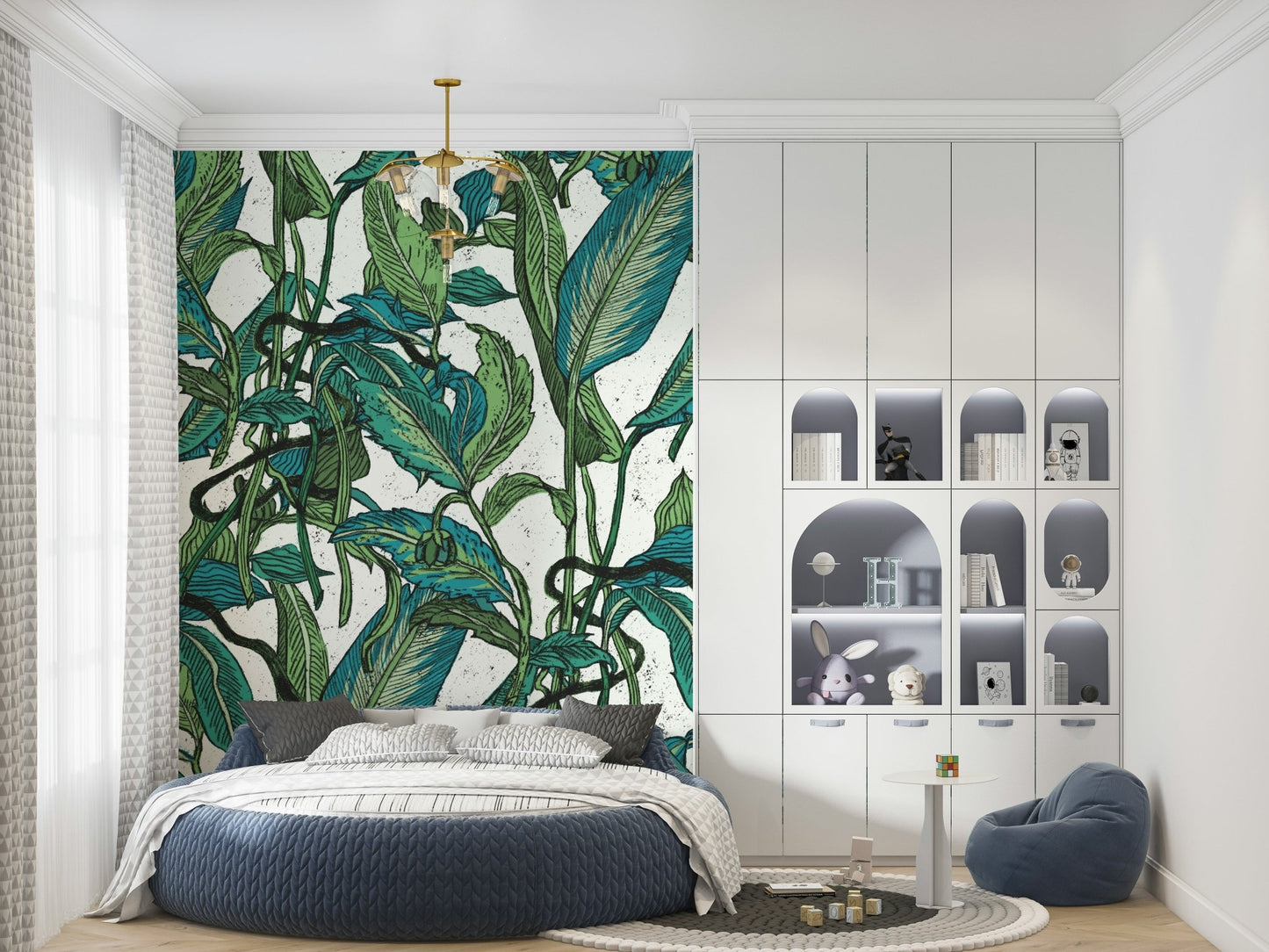 Green Gardens Wall Mural