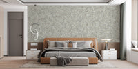 Nature-inspired feather wallpaper murals
