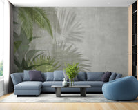 Green foliage wallpaper for stylish walls
