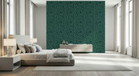 Artistic Scandi-style flora and fauna wallpaper, subtle and appealing design.